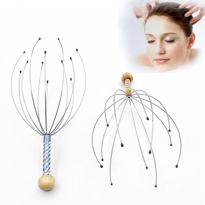 Octopus Head Scalp Neck Stress Release Massager