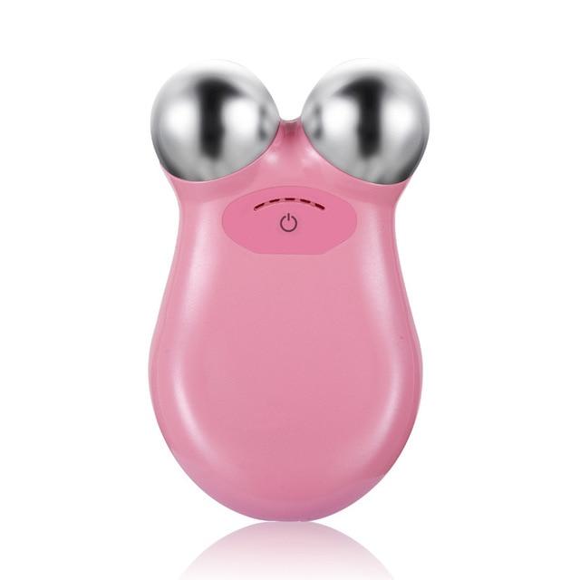 Mini Ionic Microcurrent Face Lifting Skin Tightening Wrinkle Removal Beauty Machine