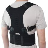 Adjustable Magnetic Posture Corrector Corset Back Brace Lumbar Support Corrector