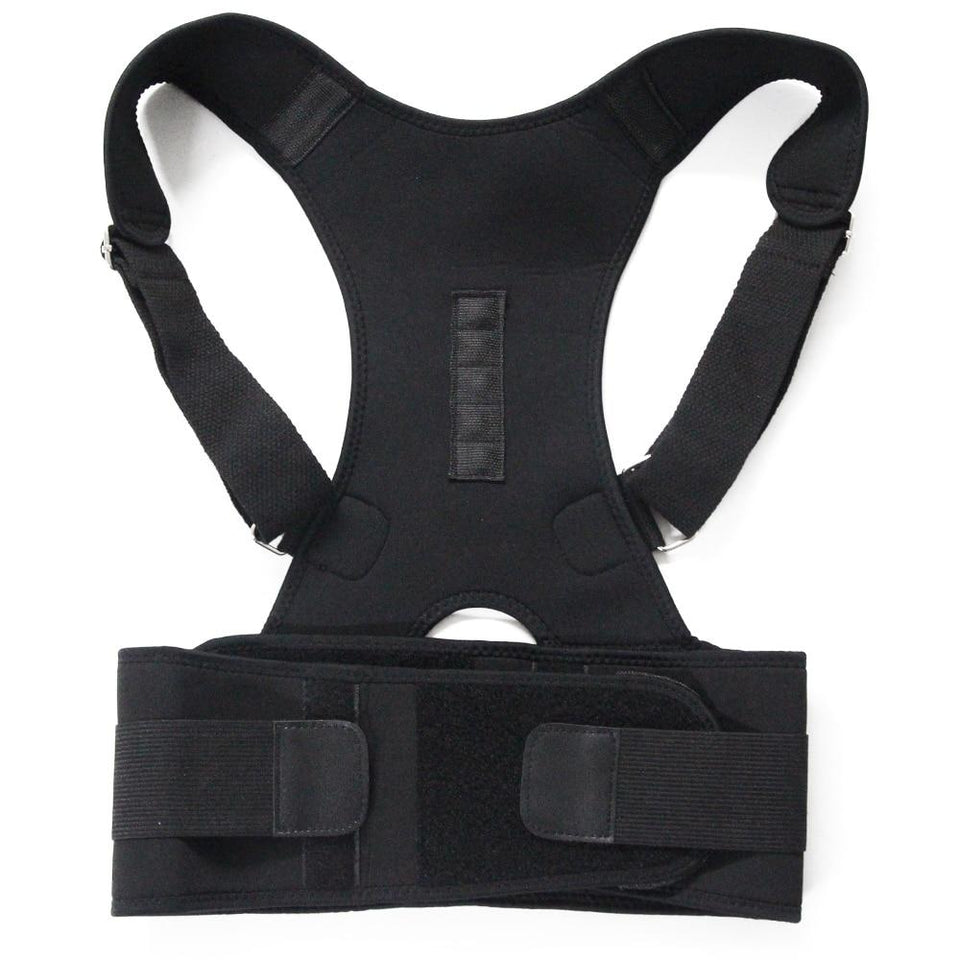 Adjustable Magnetic Posture Corrector Corset Back Brace Lumbar Support Corrector