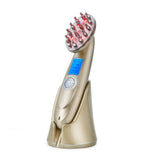 Laser Hair Massager Comb RF EMS LED Hair Regrowth Brush