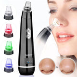 5 Levels 5 Heads Vacuum Blackhead Acne Removal Suction Machine with Led Light