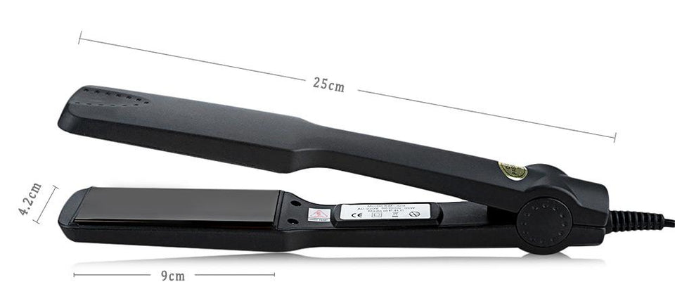 KEMEI KM-329 Professional Tourmaline Ceramic Heating Plate Hair Styling Straightener