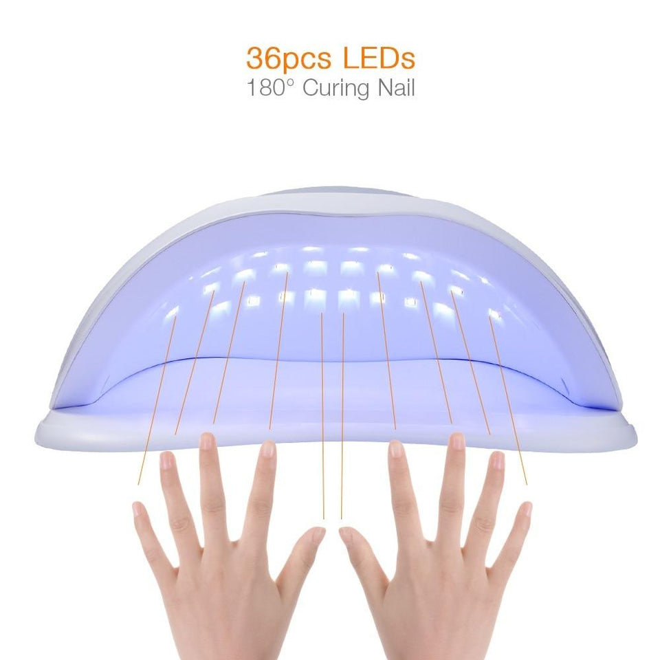72w Led UV Lamp Nail Dryer Nail Gel Polish Curing Machine Tool