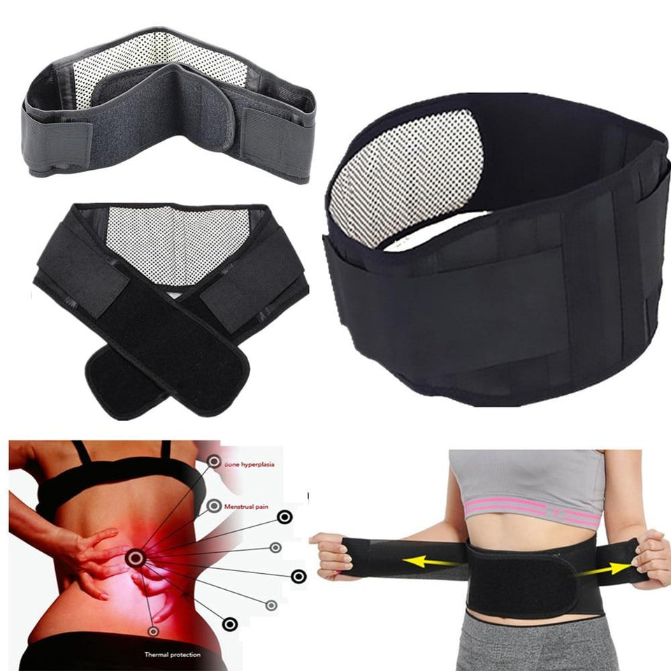 Self-heating Magnetic Therapy Waist Belt Lumbar Support