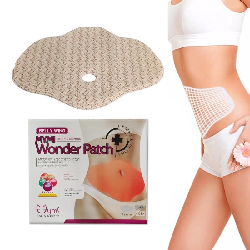 30 Days 10 Pcs Wonder Patch Belly Quick Slimming Patch