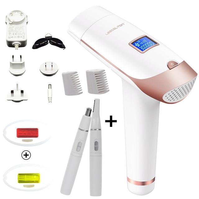 Lescolton 3 in 1 700000 Pulsed IPL Laser Permanent Hair Removal Epilator