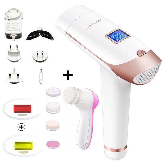 Lescolton 3 in 1 700000 Pulsed IPL Laser Permanent Hair Removal Epilator