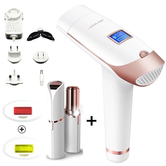 Lescolton 3 in 1 700000 Pulsed IPL Laser Permanent Hair Removal Epilator