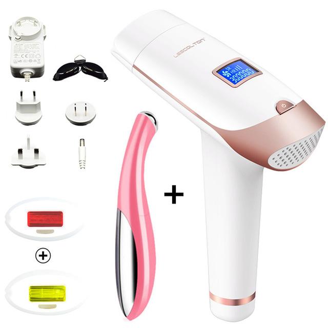Lescolton 3 in 1 700000 Pulsed IPL Laser Permanent Hair Removal Epilator