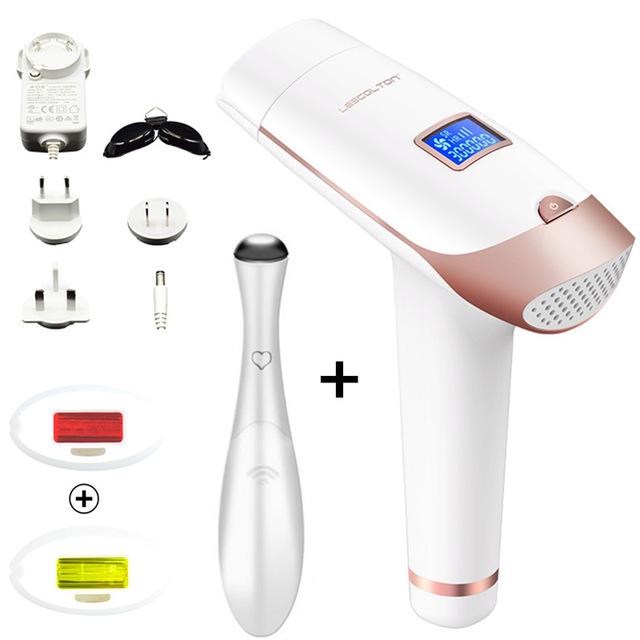 Lescolton 3 in 1 700000 Pulsed IPL Laser Permanent Hair Removal Epilator