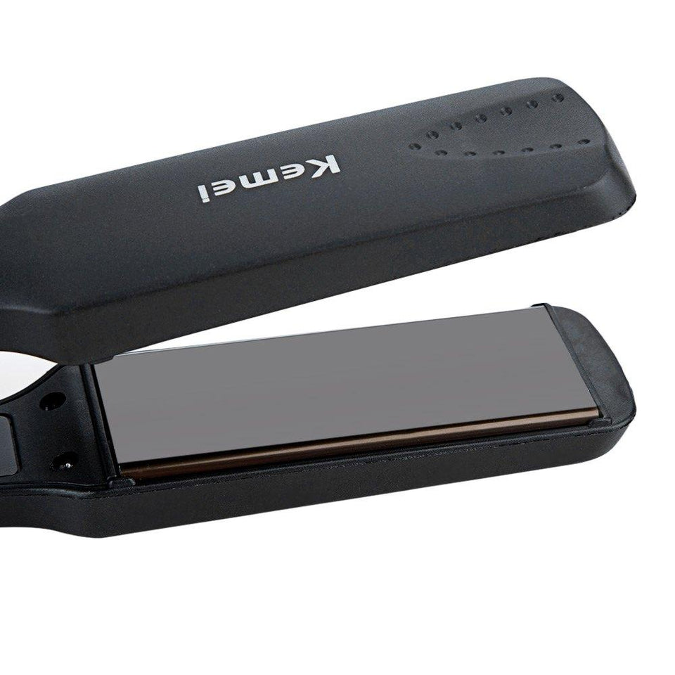 KEMEI KM-329 Professional Tourmaline Ceramic Heating Plate Hair Styling Straightener