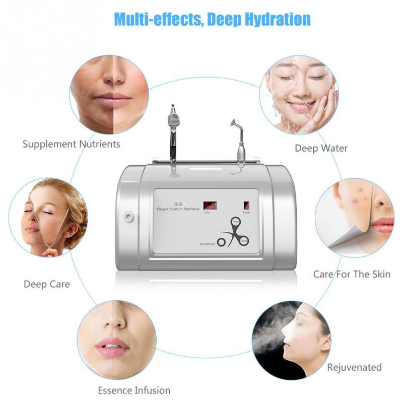 2 in 1 Oxygen Injection Oxygen Spray Skin Rejuvenation Beauty Salon Machine