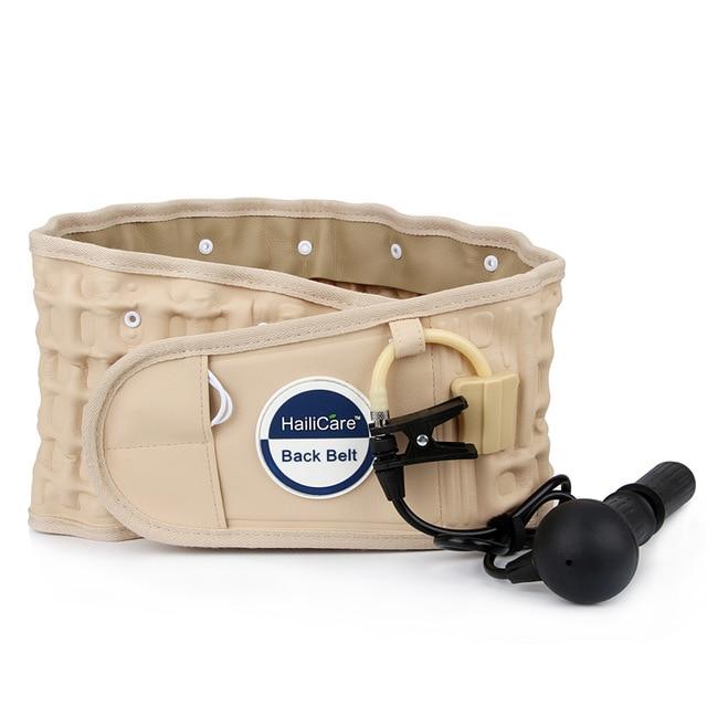 Brace Support Belt Physio Decompression Lumbar Traction Massager