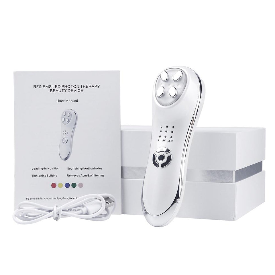 5 in 1 EMS Mesotherapy Electroporation RF LED Light Photon Skin Lifting Machine
