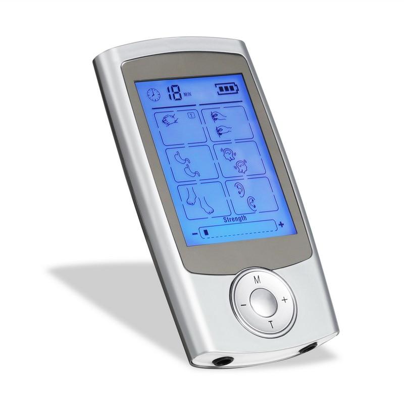 16 Modes 8 Pads Digital Pulse Muscle Massage Machine