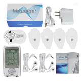 16 Modes 8 Pads Digital Pulse Muscle Massage Machine