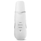 3 Modes Rechargeable Ultrasonic Scrubber Facial Spatula Cleaner