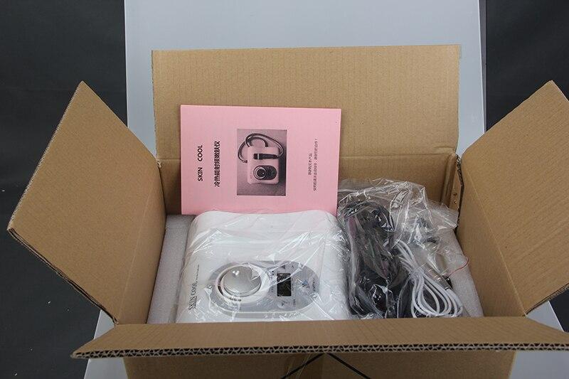 Skin Cool Electroporation Cryo Heating No Needle Mesotherapy Face Lifting Device