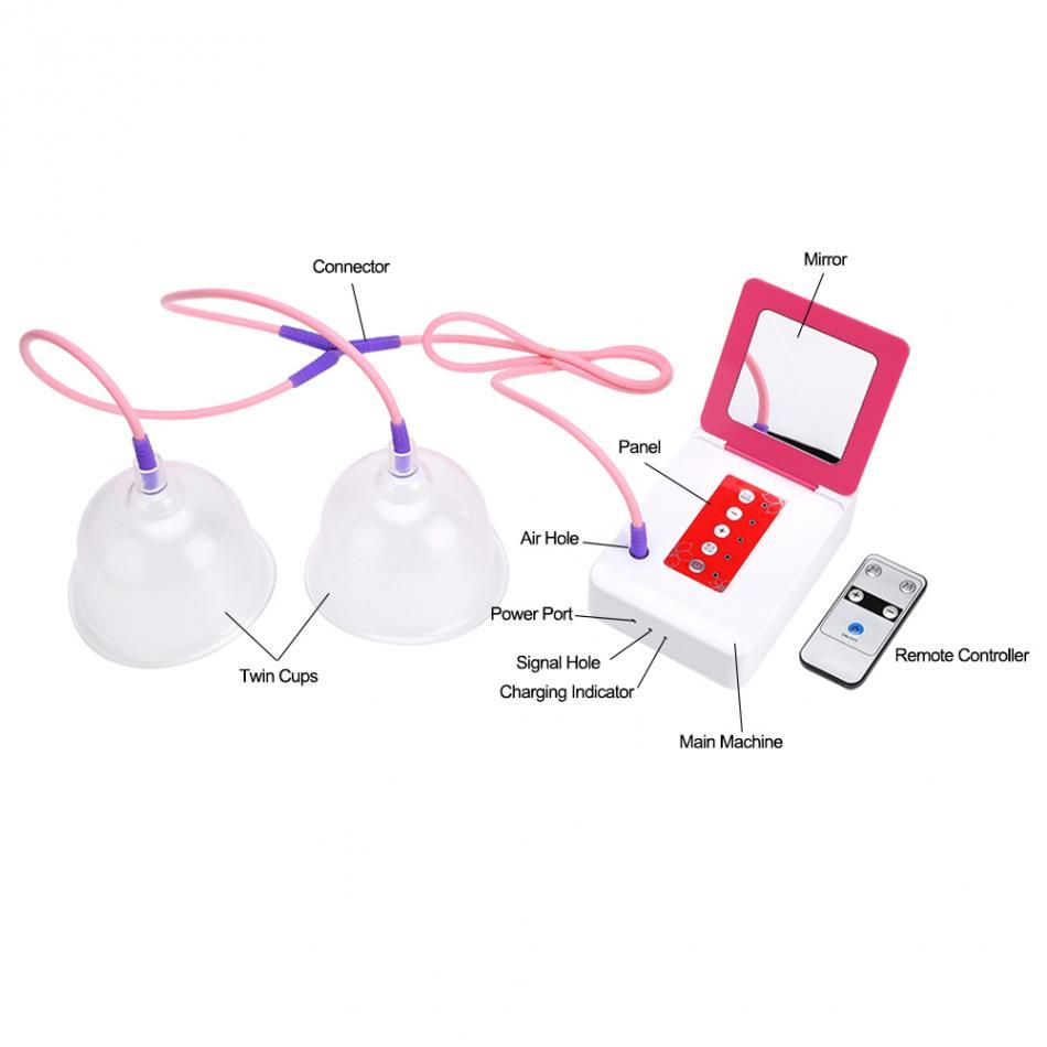 Beauty.N.Q Electric Vacuum Breast Enlargement Suction Massager Pump Cupping Machine