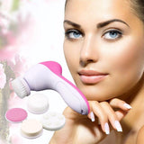5 in 1 Waterproof Facial Cleansing Brush and Massager