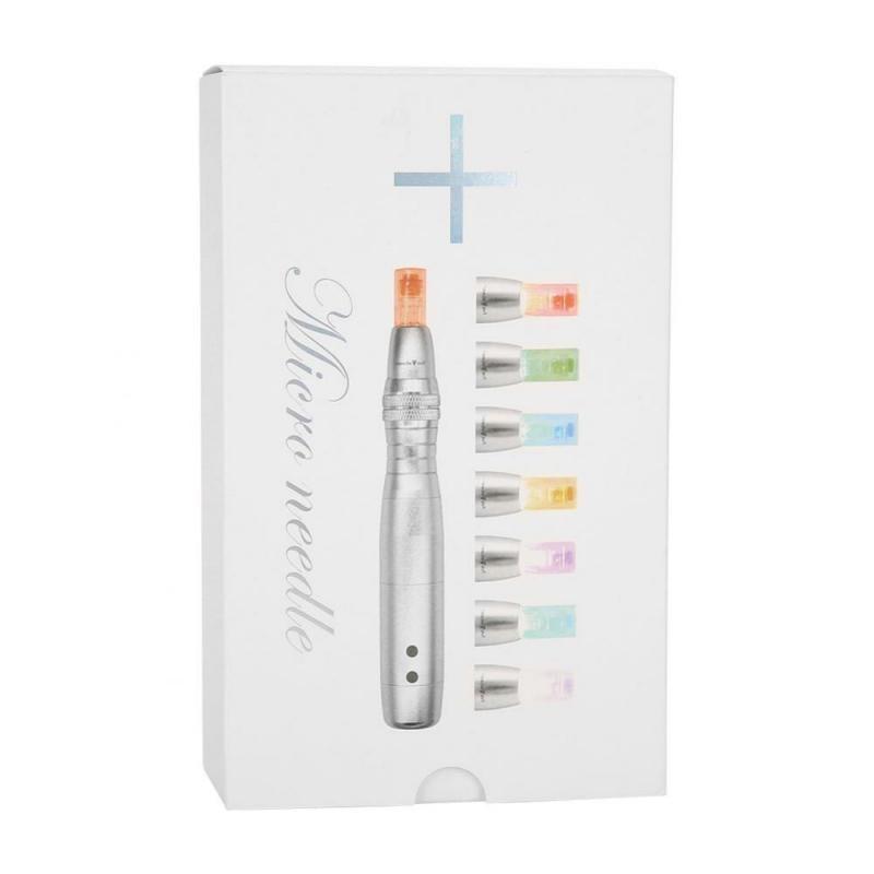 7 LED Photon Micro-Needling Electric Derma Pen With 12 Pin Nano Needles