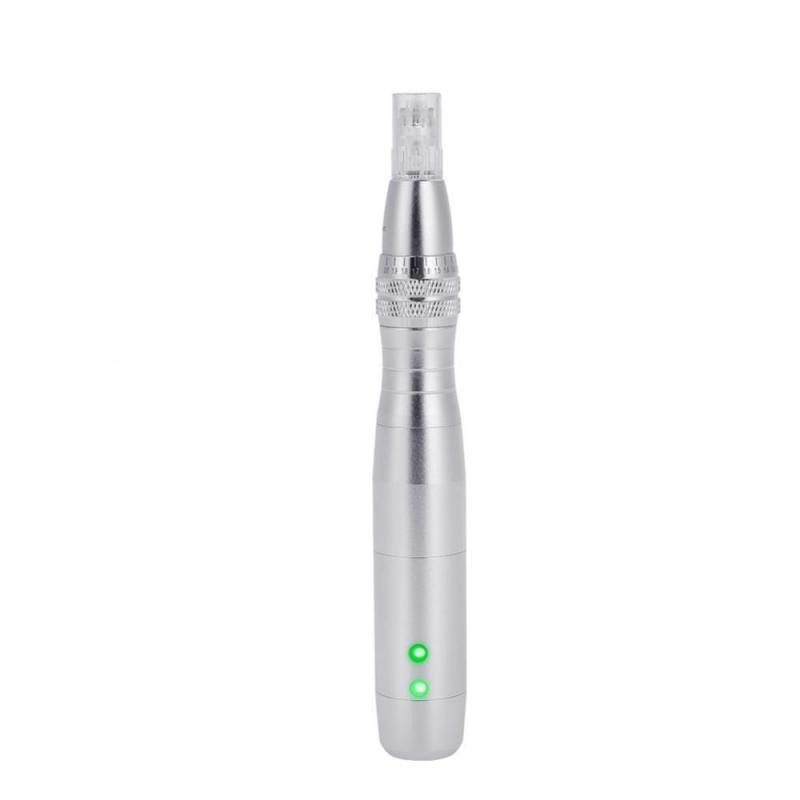 7 LED Photon Micro-Needling Electric Derma Pen With 12 Pin Nano Needles