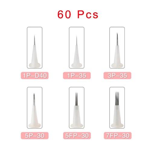 6 Type Needles For Authentic Premium Charmant Ⅱ Electric Tattoo Machine Kit