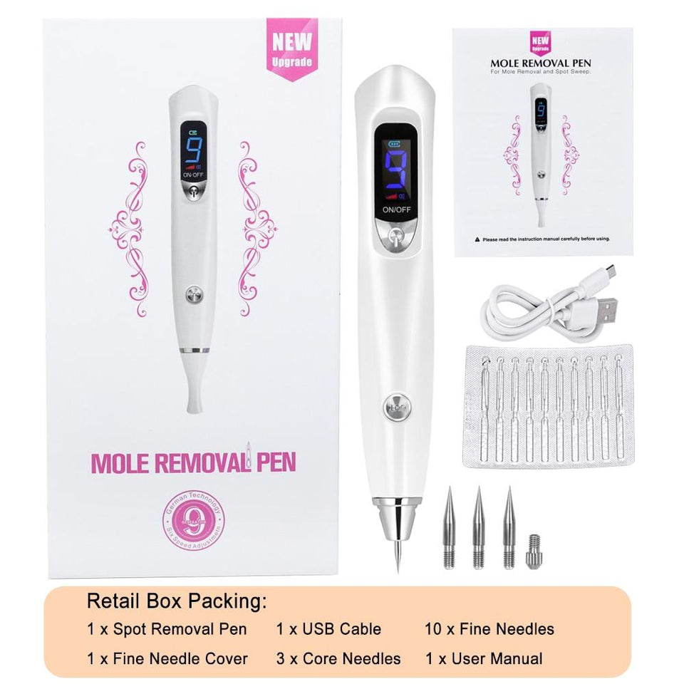 9 Level Tattoo Freckle Mole Removal Plasma Pen