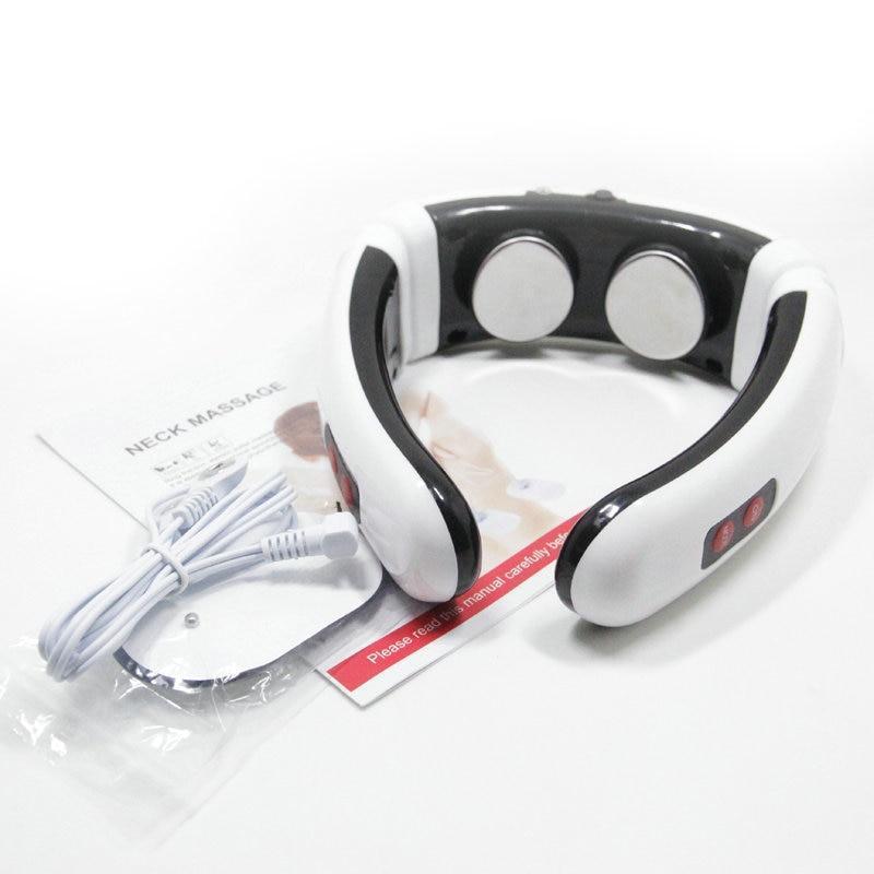 Electric Acupuncture Magnetic Therapy Neck Massager Cervical Vertebra Treatment