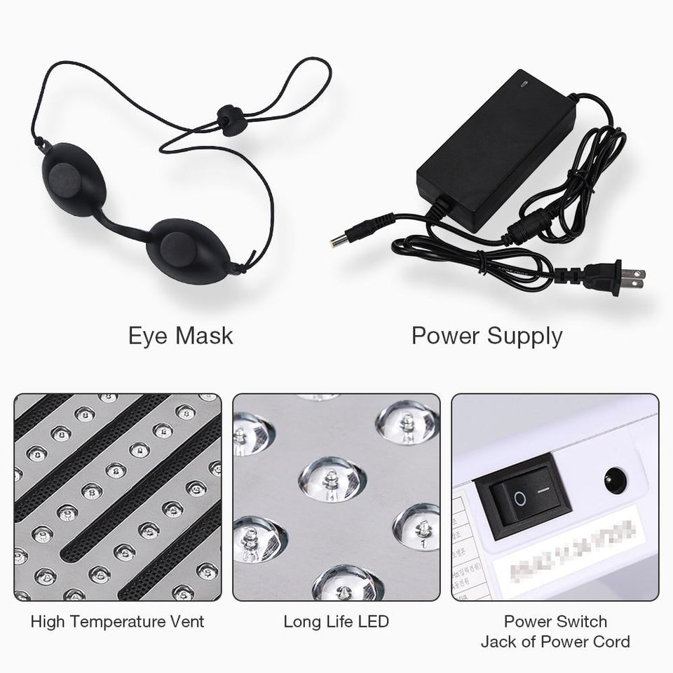 7 Colors PDF Led Light Mask Skin Rejuvenation Photon Device Acne Remover Anti-Wrinkle Mask