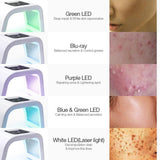7 Colors PDF Led Light Mask Skin Rejuvenation Photon Device Acne Remover Anti-Wrinkle Mask
