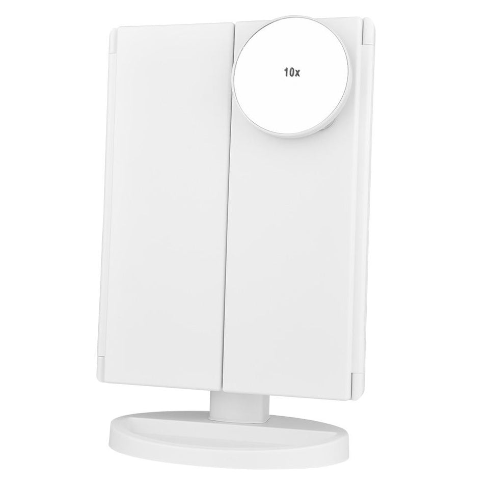 22 Led Light 1X/2X/3X/10X Magnifying Vanity Touch Screen Makeup Mirror