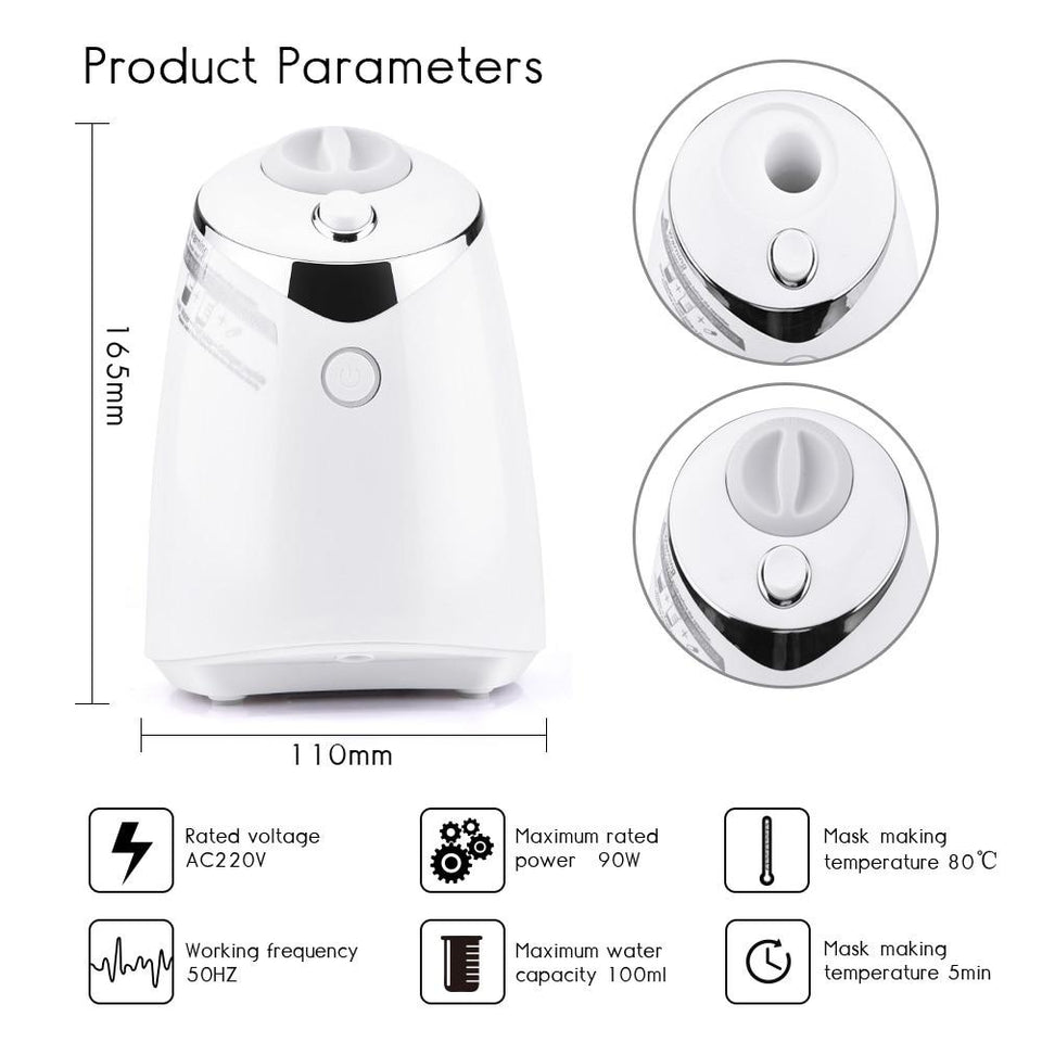 Organic Fruit Vegetable Facial Mask Maker DIY Automatic Face Mask Machine