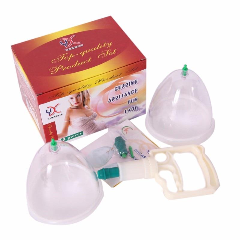 Handheld Vacuum Cupping Suction Device for Breast and Buttocks Lifting