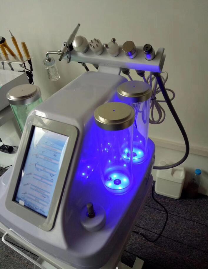 6 in 1 Hydro Water Diamond Peeling Machine/ Oxygen Spa Facial Cleaning Machine
