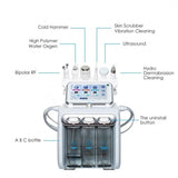 6 in 1 Hydra Oxygen Water Jet Facial Hydro Peel Skin Rejuvenation Beauty Machine