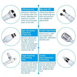 6 in 1 Hydra Oxygen Water Jet Facial Hydro Peel Skin Rejuvenation Beauty Machine