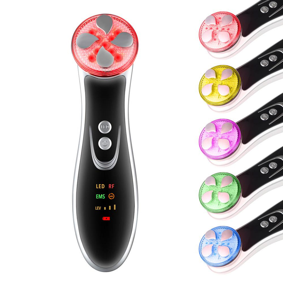 5 In1 RF LED EMS Face Skin Lift Tighten Skin Care Machine