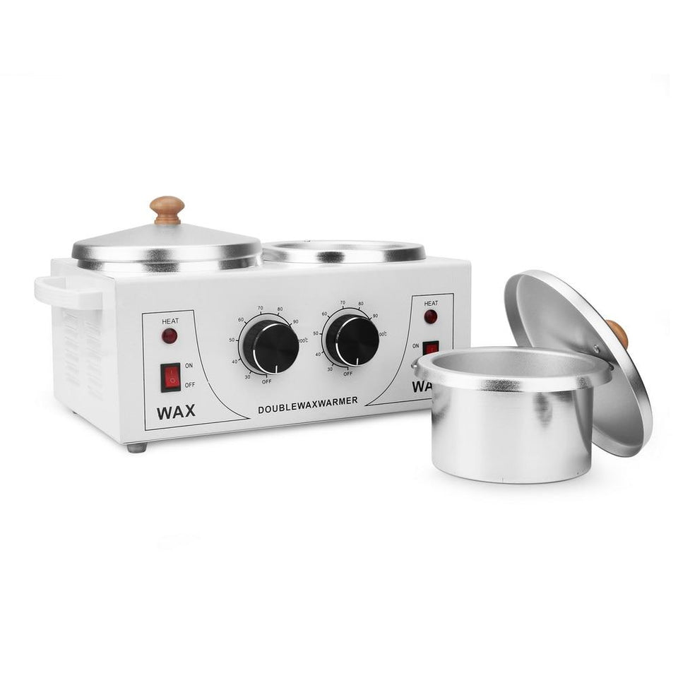 Electric Wax Warmer Machine with Double Pot for Hair Removal