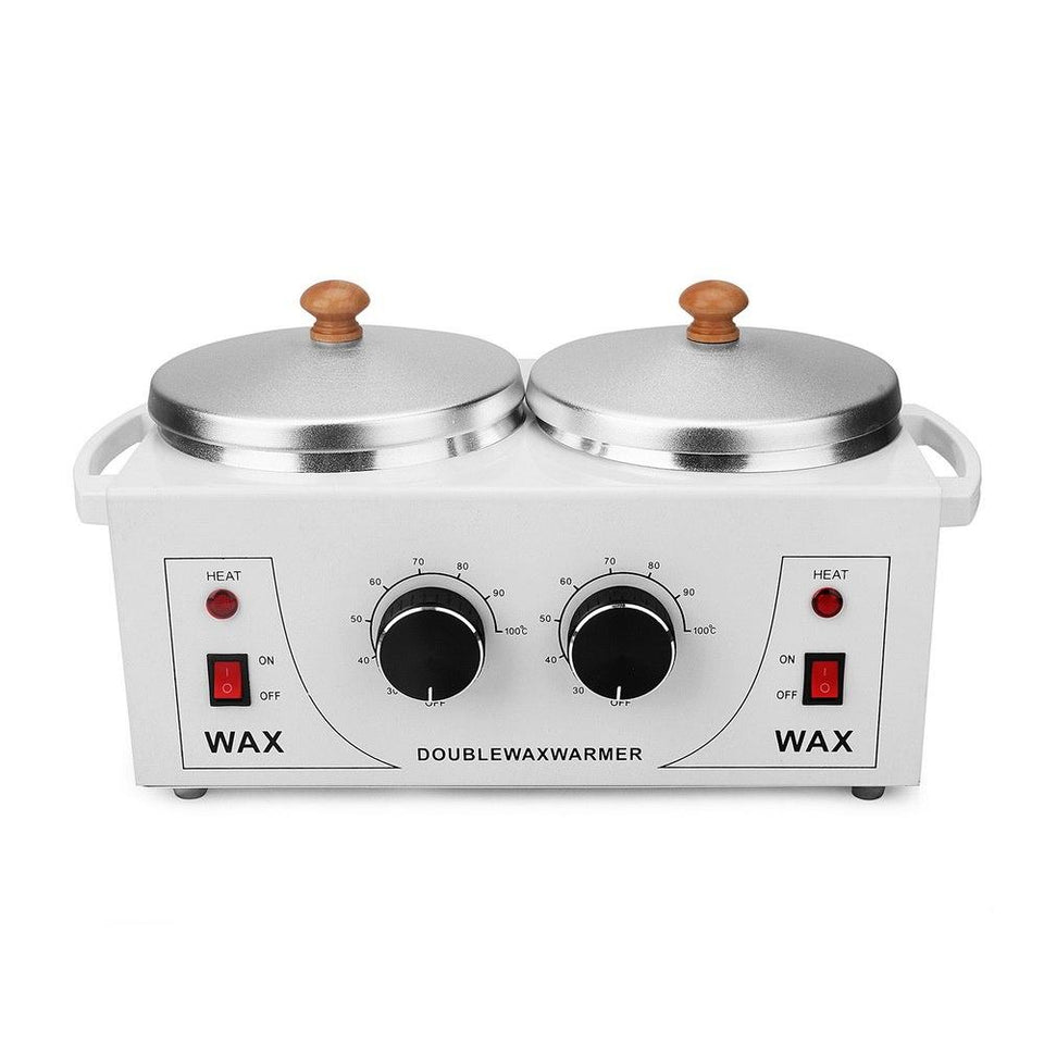 Electric Wax Warmer Machine with Double Pot for Hair Removal