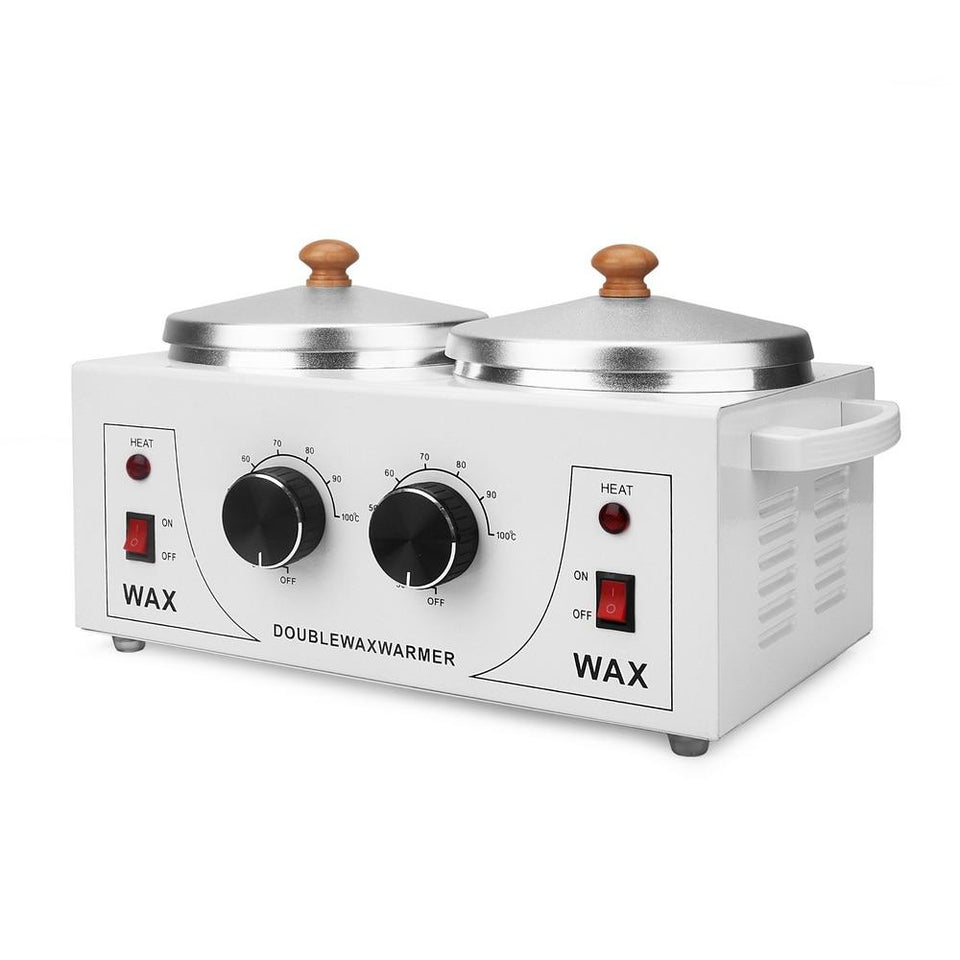 Electric Wax Warmer Machine with Double Pot for Hair Removal