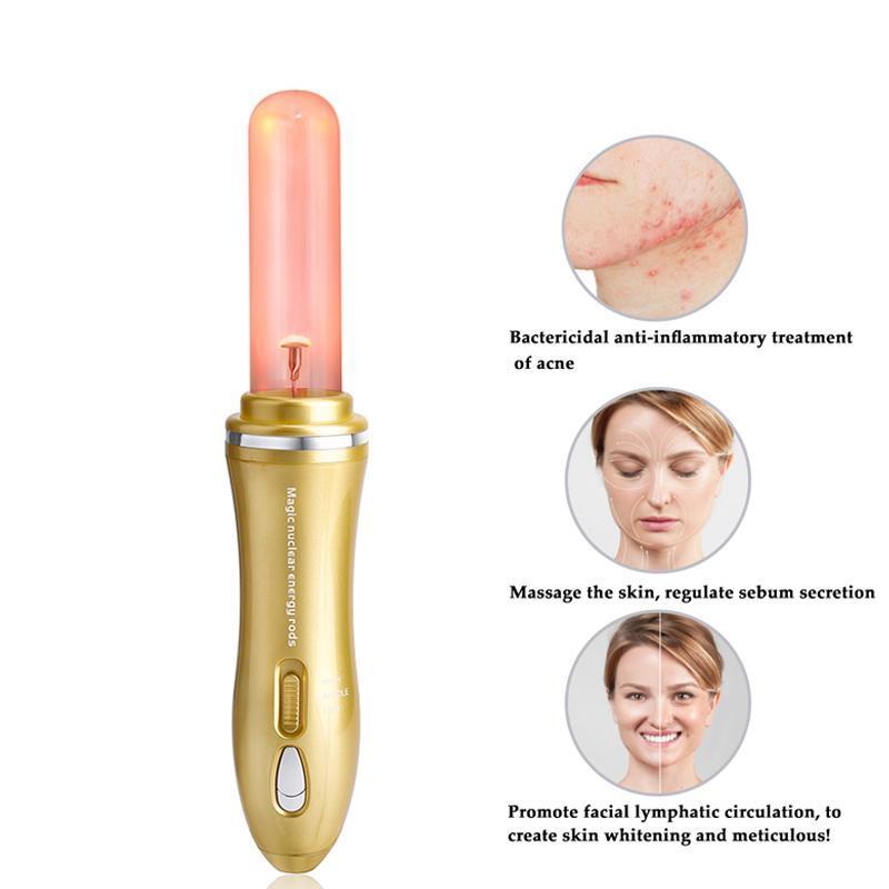 High Frequency Facial Electrode Wand Electrotherapy Spot Remover