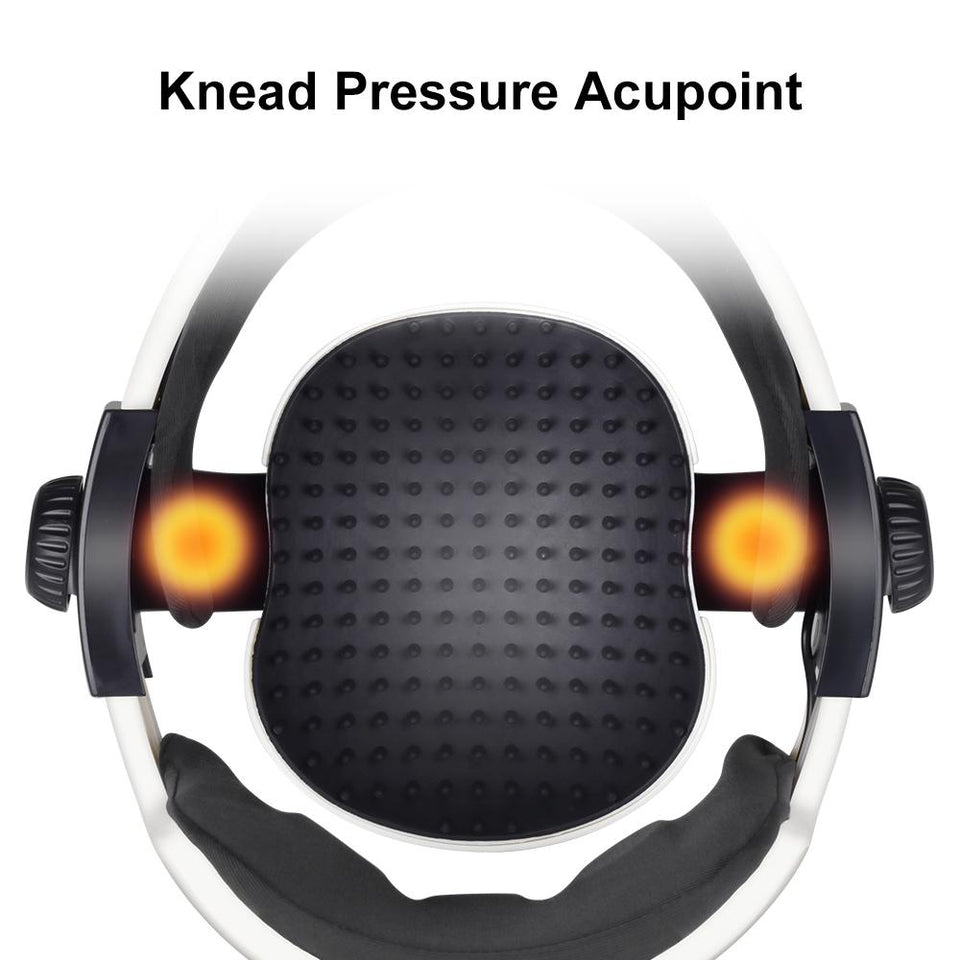 Multi-Directional Intelligent Air Pressure Finger Malaxation Electric Head Massager