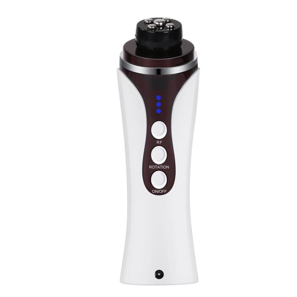 Professional RF Far Infrared Facial Skin Care Beauty Machine with Auto Rotating Massage Head