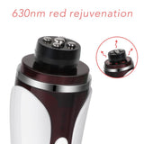 Professional RF Far Infrared Facial Skin Care Beauty Machine with Auto Rotating Massage Head