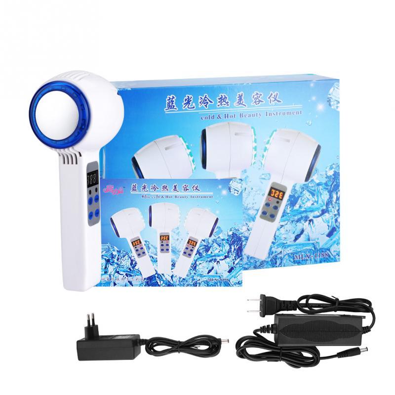 Cryotherapy Blue Photon Acne Treatment Hot Cold Hammer Skin Beauty Massager