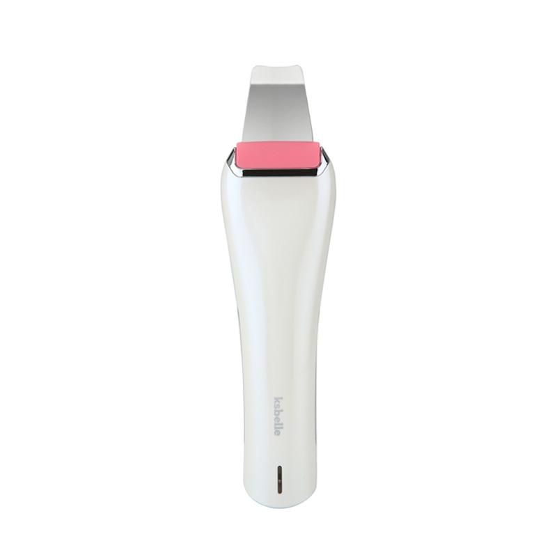 Ultrasonic Skin Scrubber Facial Cleansing Blackhead Remover Exfoliators Spatula