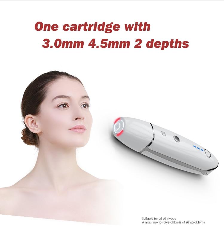 Portable Ultrasound Vmax HIFU Machine 3.0-4.5MM Wrinkle Removal Face Lifting Machine