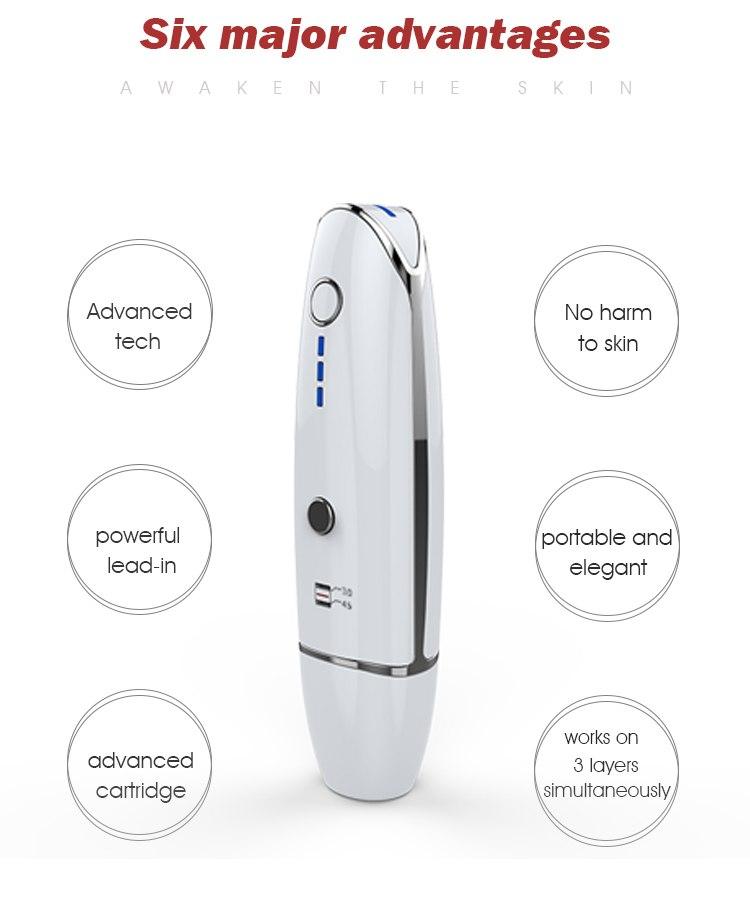 Portable Ultrasound Vmax HIFU Machine 3.0-4.5MM Wrinkle Removal Face Lifting Machine